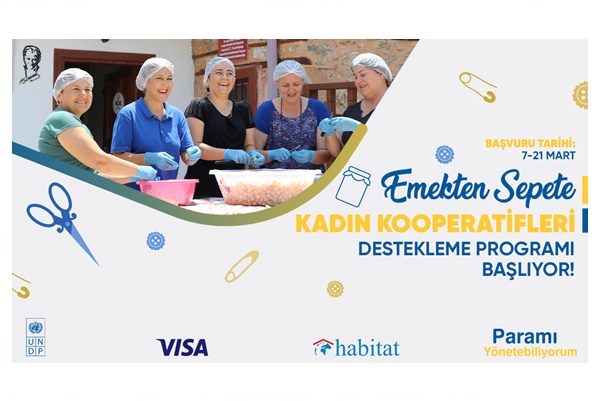 Kadın Kooperatifleri Destekleme Programı Başlıyor